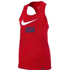 Nike Red USA Tank Top
